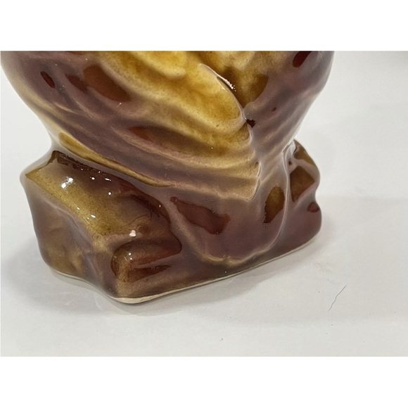 Vintage Ceramic Owl Salt and Pepper Shakers Mid Century Japan Googly Eyes Rare - Picture 9 of 9